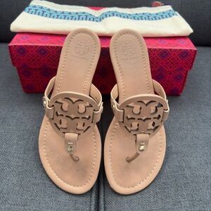 Tory Burch Beige Miller Sandal